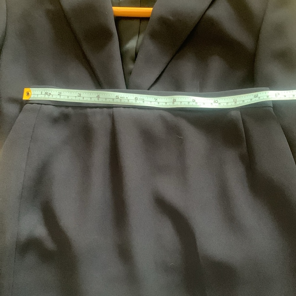 Petite Sophisticate Navy Blazer (0)/ skirt (4) xs / small 623 - Picture 11 of 13
